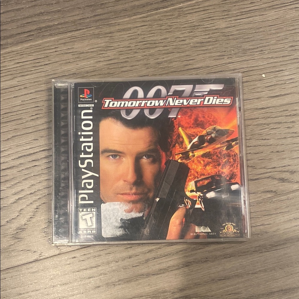 Sony Black PlayStation Game 007 Tomorrow Never Dies